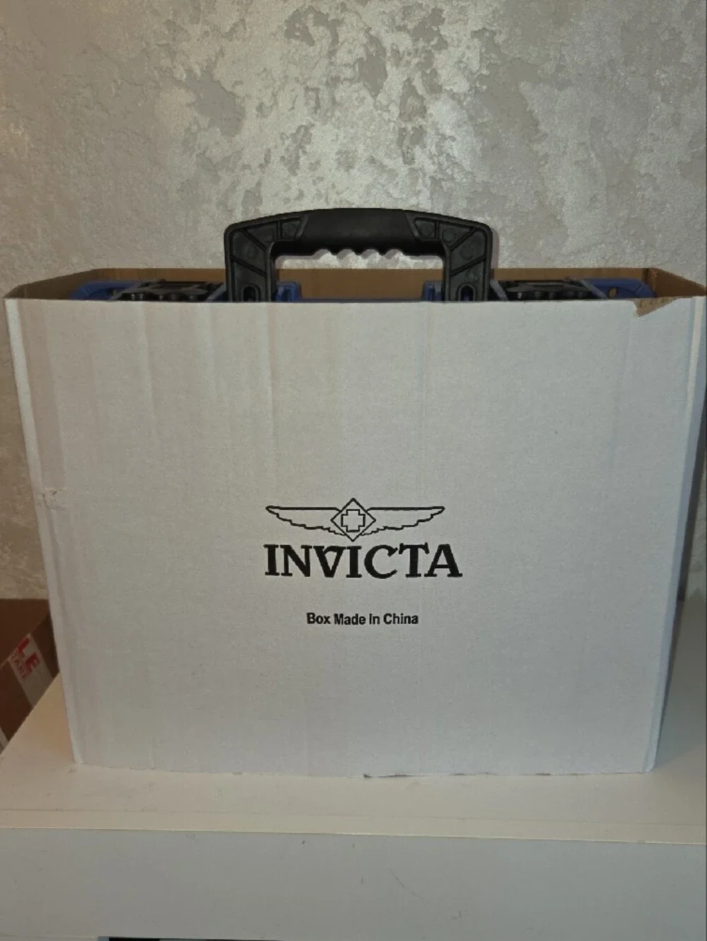 Invicta Blue Case with Eagle and American Flag